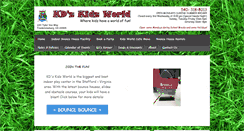 Desktop Screenshot of kdkidzworld.com